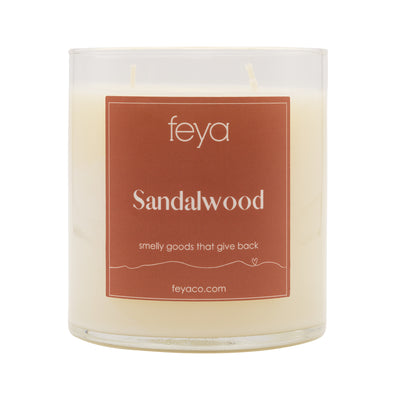 Feya Sandalwood 17 oz Candle