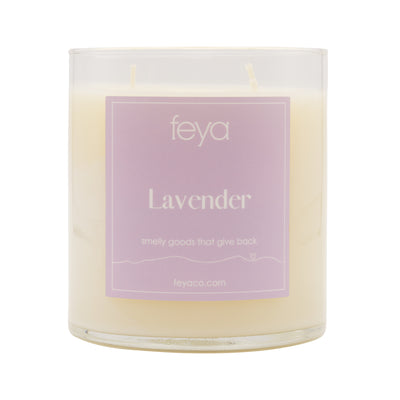 Feya Lavender 17 oz Candle 